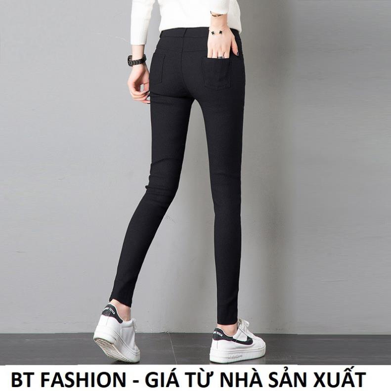 Quần Dài Nữ Kaki Thun Coton Co Dãn Mạnh BT Fashion  JE01