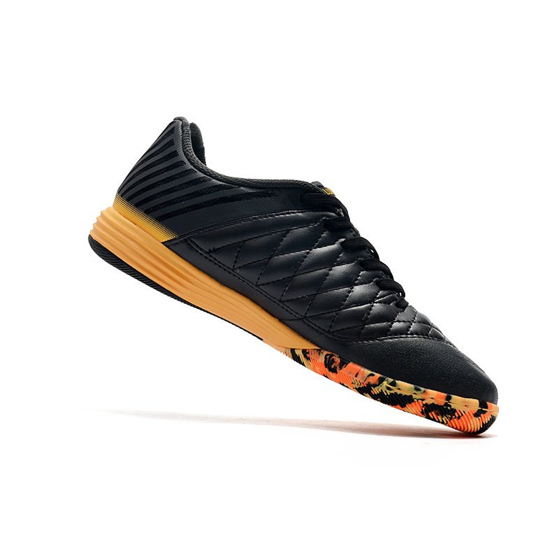 The King of Nike small field returns to super MD sole indoor flat football shoes black and yellow bBZp