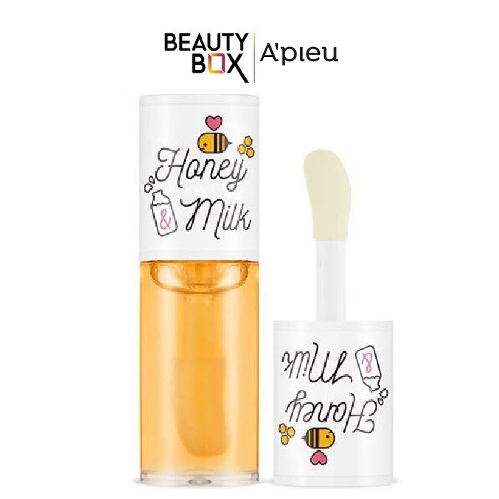 Son Dưỡng Môi A'Pieu Honey & Milk Lip Oil 5g