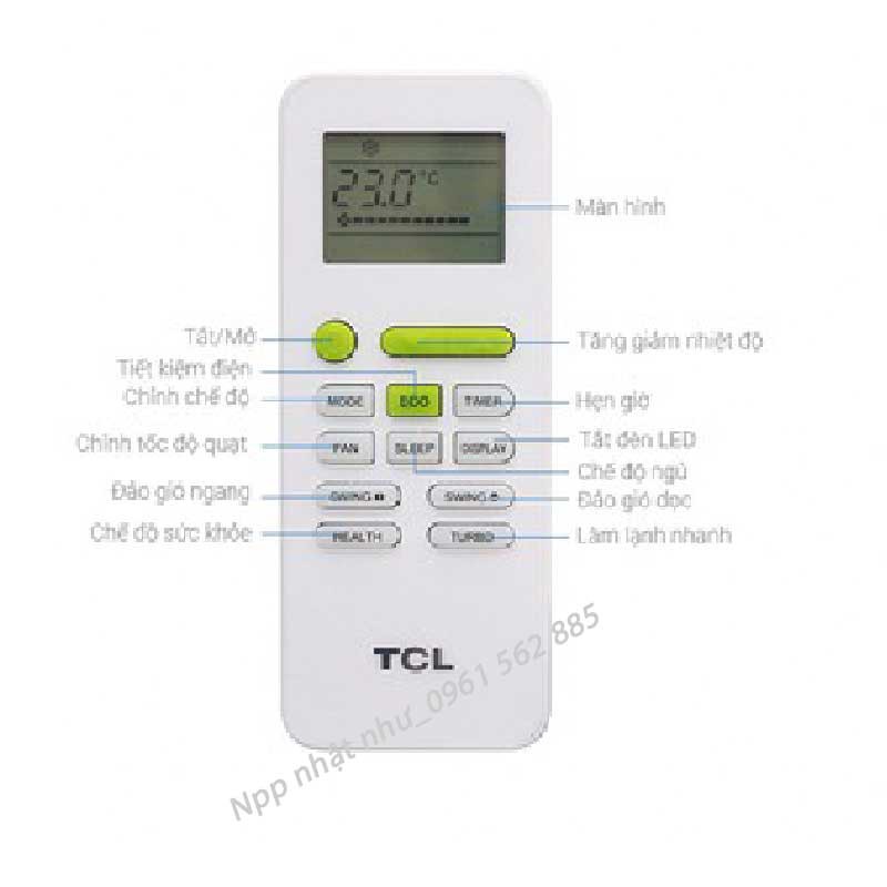 Remote máy lạnh TCL_Tổng Hợp 3 Mẫu Remote Sử Dụng Cho Máy Lạnh TCL Thông Dụng Nhất ( Kèm Ảnh Thật)