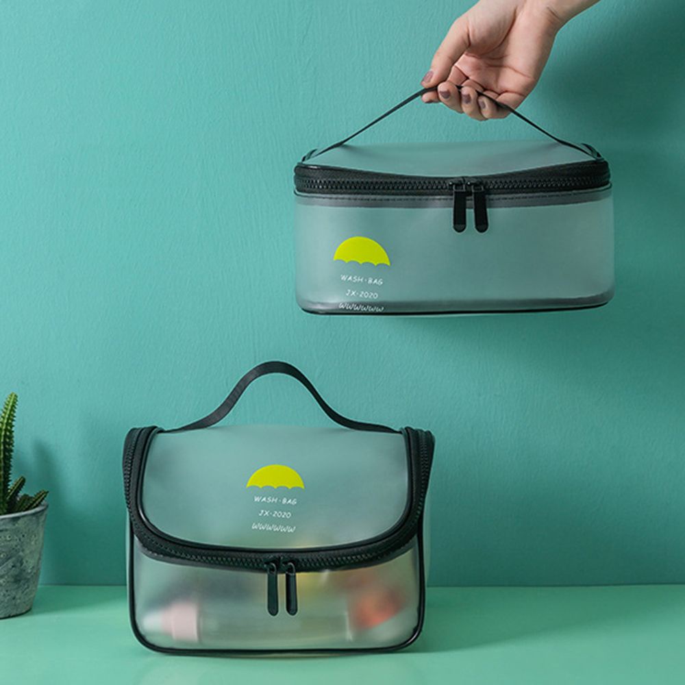 Túi đựng đồ trang điểm sức chứa lớn có khóa kéo tiện dụng cho nữ
