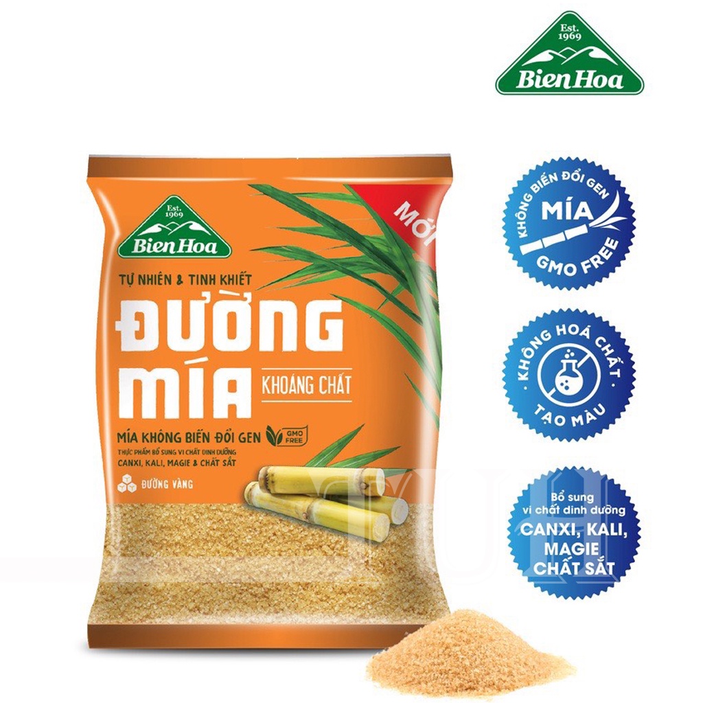 Đường mía khoáng chất Biên Hòa 1kg-TUH
