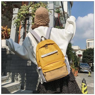 [SHIP LUÔN] Balo học sinh nữ thời trang rẻ đẹp <3 Balo thời trang ulzzang Preppy Style