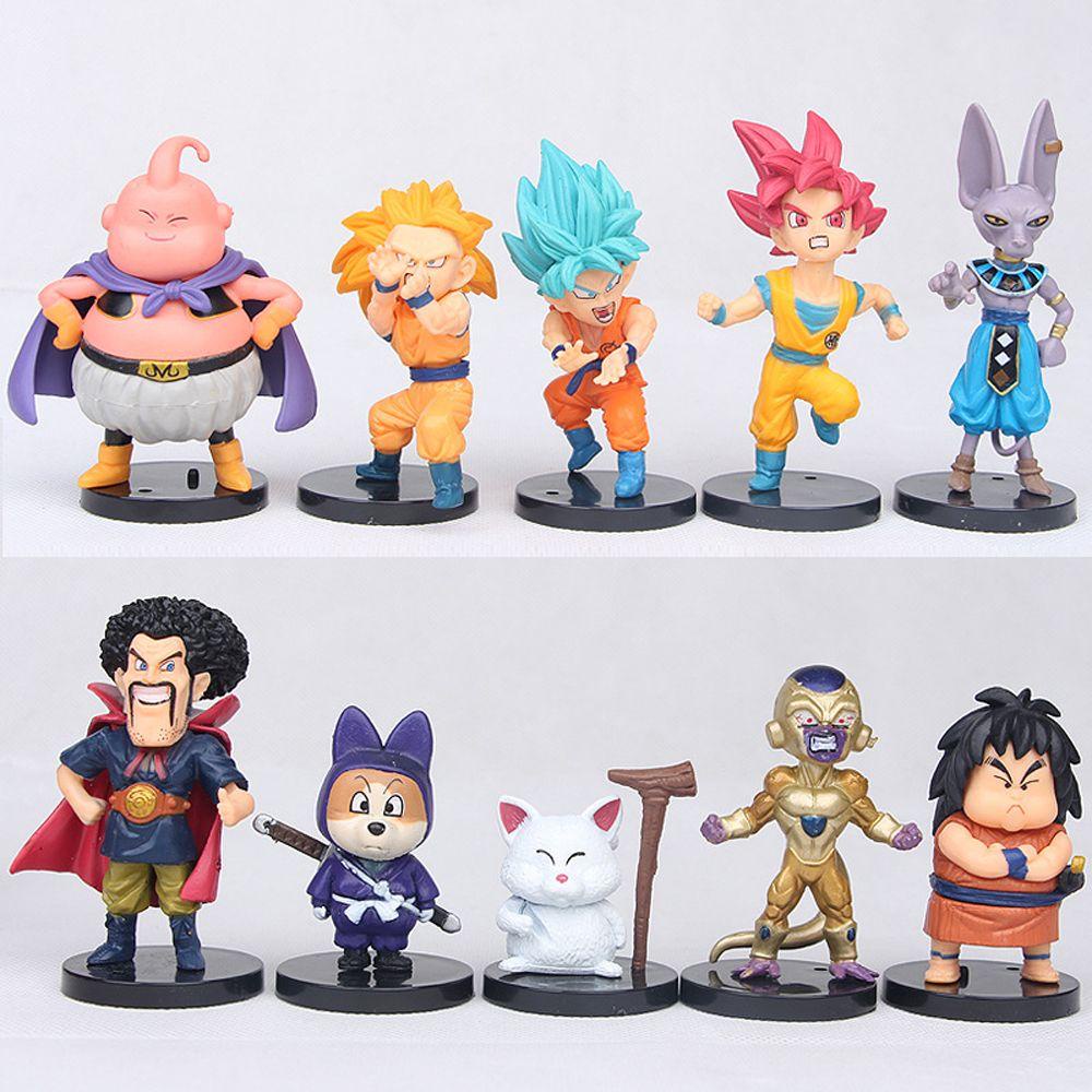 Mô Hình Nhân Vật Super Saiyan Trong Phim Hoạt Hình Dragon Ball REBUY1 Trang Trí Bàn Làm Việc