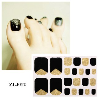 Miếng dán móng chân - Nail Wraps (22 miếng dán khô)
