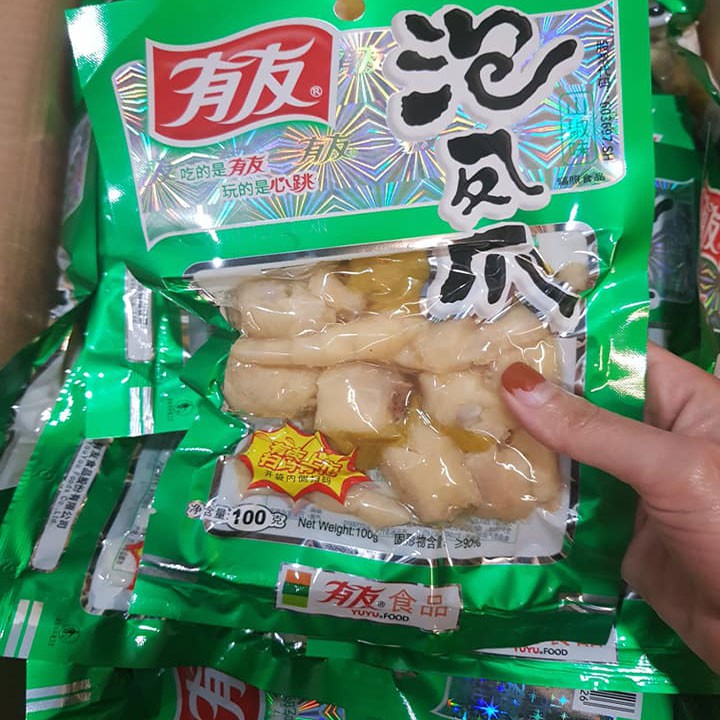 CHÂN GÀ CAY YUYU GÓI 100G
