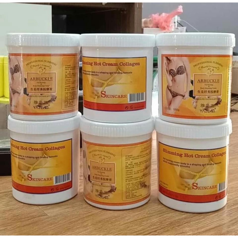 Kem Gừng Giảm Béo Thảo Dược Thiên Nhiên Đốt Cháy Mỡ Thừa Chuẩn Trung Hoa