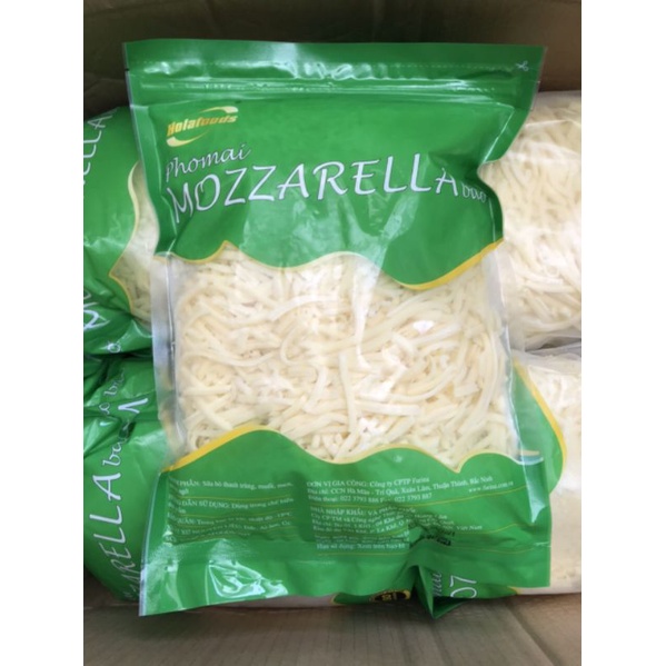 Phô mai mozzarella bào sợi Hola Foods 100g