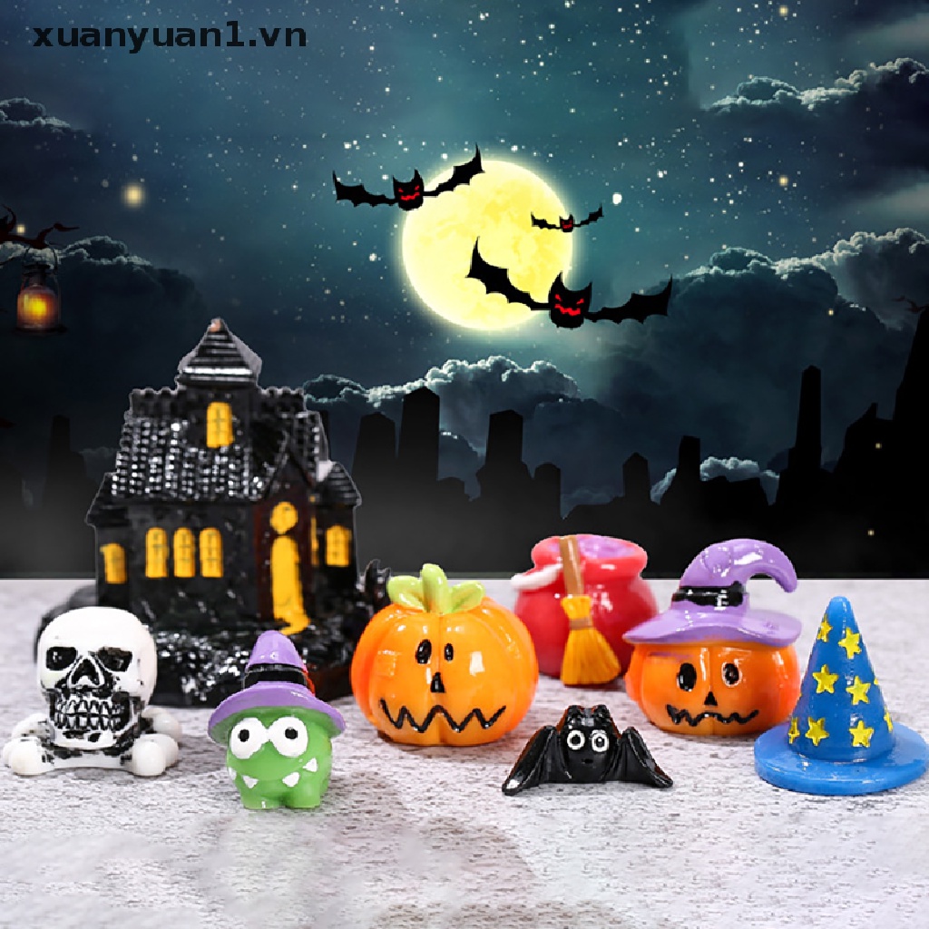 Phụ Kiện Trang Trí Vườn Nhà Phong Cách Halloween Độc Đáo