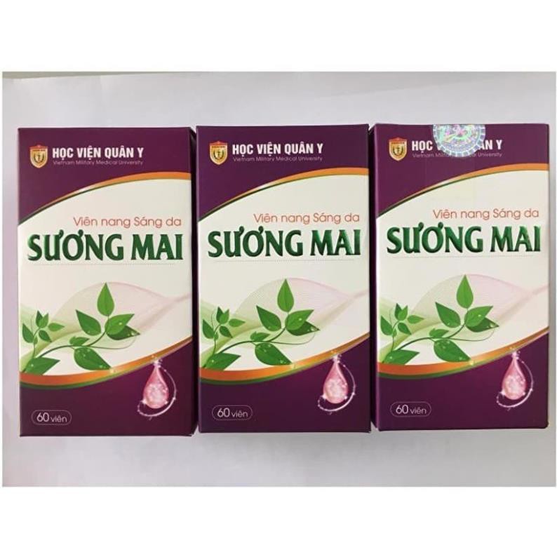 [Chính Hãng] Viên Uống Sáng Da Sương Mai - Học Viện Quân Y