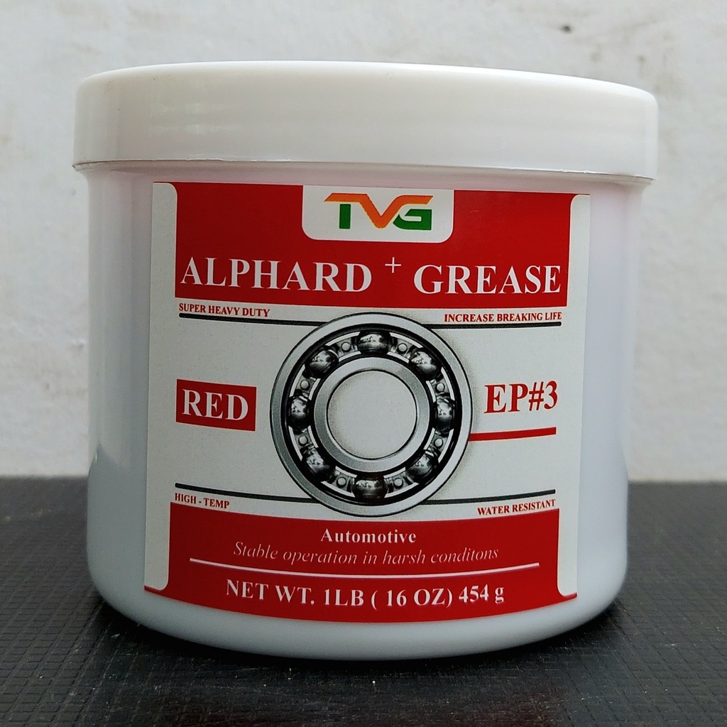 ALPHARD GREASE RED EP3 - 280 ĐỘ KHỐI LƯỢNG 454GR