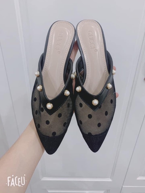 Dép Sục lưới ngọc( sale 35k)