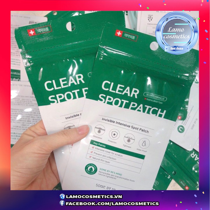 Miếng Dán Mụn Some By Mi Clear Spot Patch 18 Miếng