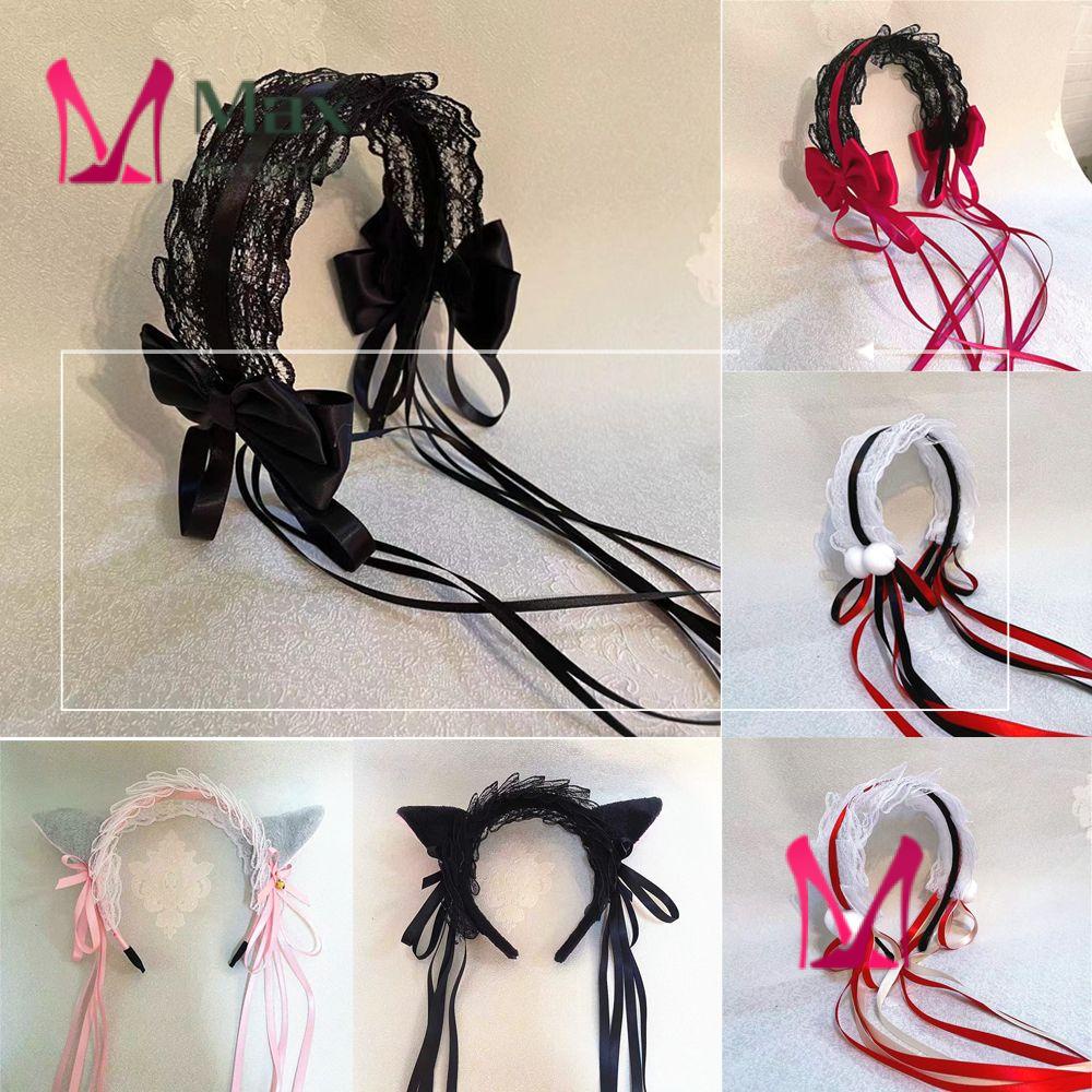 Băng Đô Cài Tóc Tai Mèo Lolita Dễ Thương Dành Cho Nữ