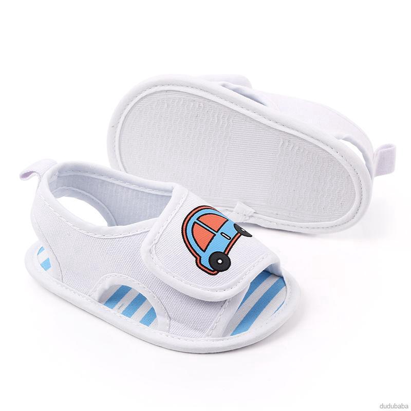 Giày Sandal Đế Mềm Họa Tiết Hoạt Hình Chống Trượt Cho Bé Trai Và Gái