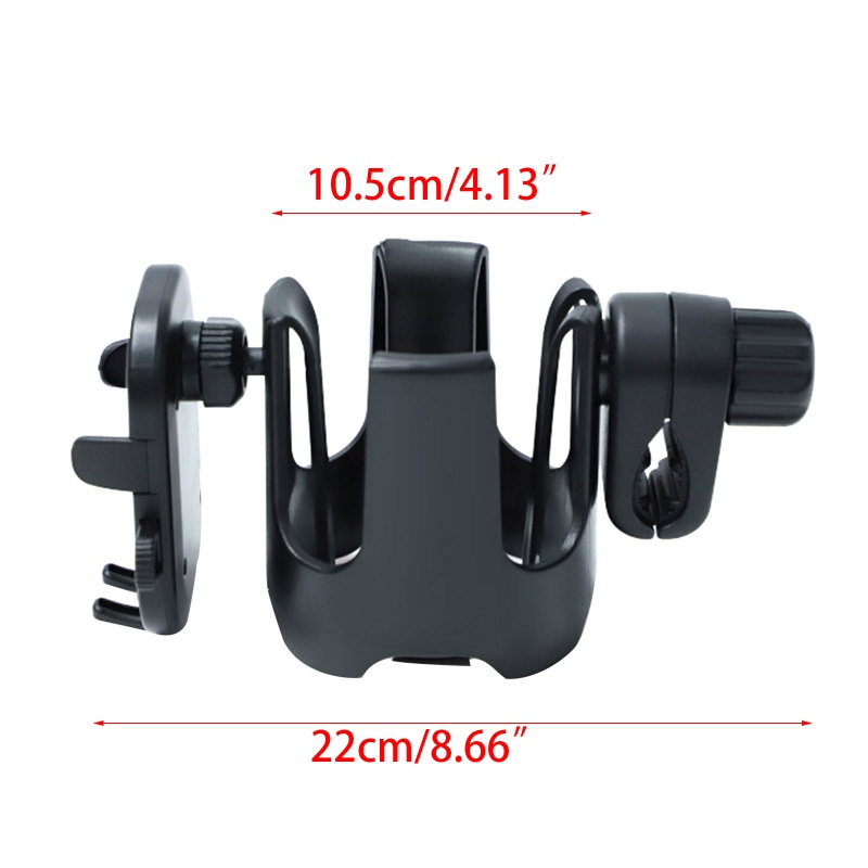Giá Đỡ Bình Nước / Điện Thoại Chống Trượt Gắn Xe Đẩy Em Bé