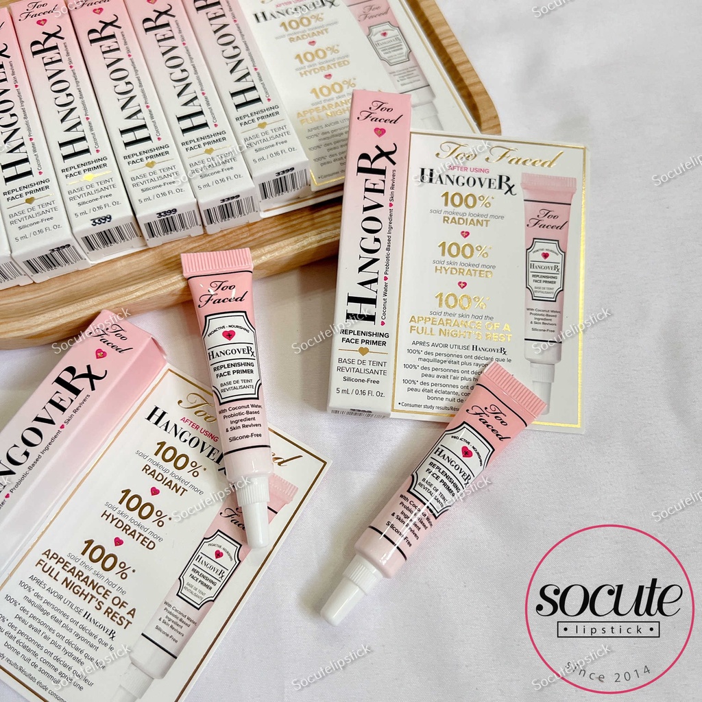 Kem lót Too Faced Hangover RX Replenishing Face Primer Mini 5g
