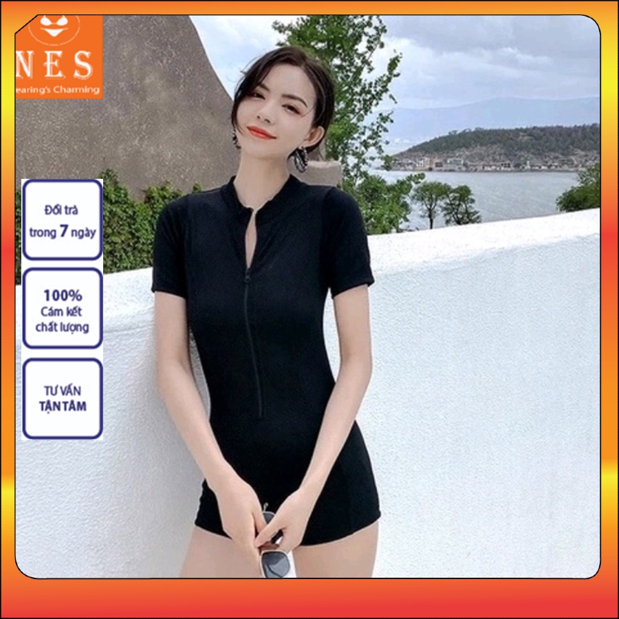 Bikini 1 mảnh liền thân đi biển kín đáo dài tay đẹp