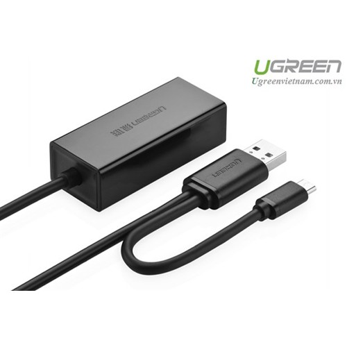 Cáp Chuyển Đổi Ugreen USB Sang RJ45 Type-C 30219 - Hàng Chính Hãng