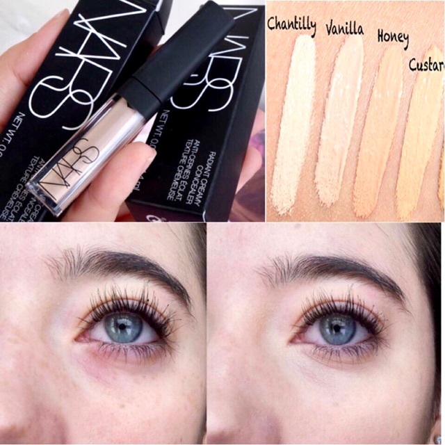 Che Khuyết điểm Nars Mini Radiant Creamy Concealer 1 4ml Shopee