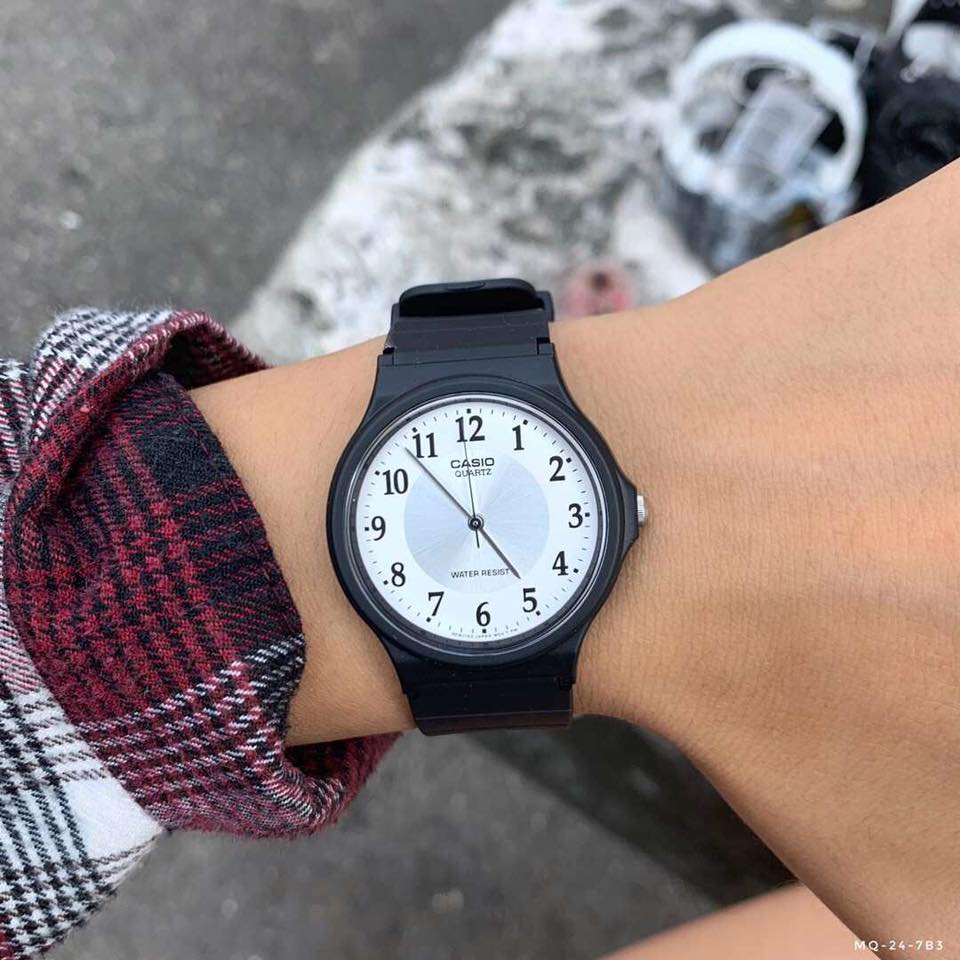 Đồng hồ unisex dây nhựa Casio Anh Khuê MQ-24