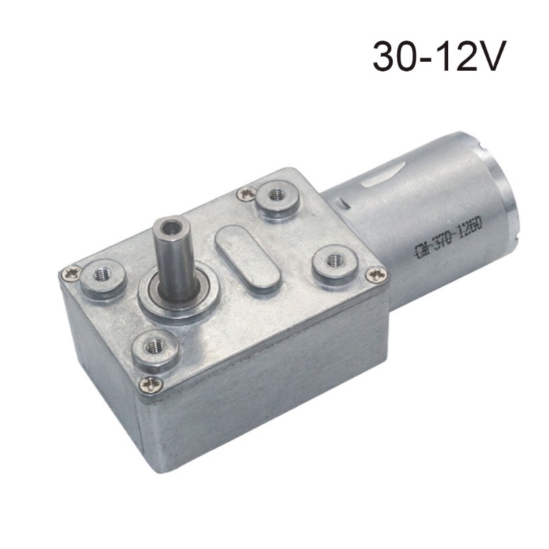 Động Cơ Giảm Tốc Độ Điện Mô Men Xoắn Cao 6V 12V24V 2 RPM Sang 375 RPM JGY370