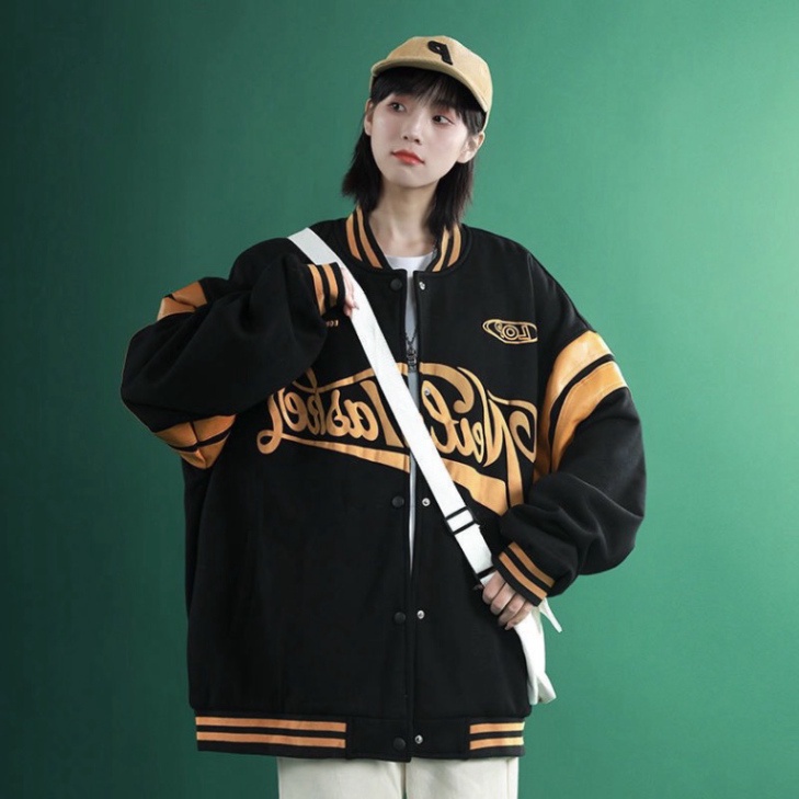 Áo Khoác Bomber Nam Nữ Ulzzang Form Rộng, Áo Khoác Nỉ Đôi Unisex Mùa Đông 2 Lớp Đẹp Giá Rẻ | BigBuy360 - bigbuy360.vn