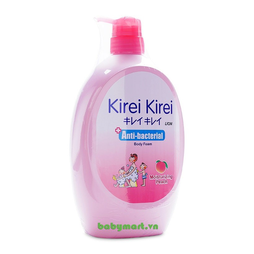 Sữa tắm Kirei Kirei hương đào 900ml