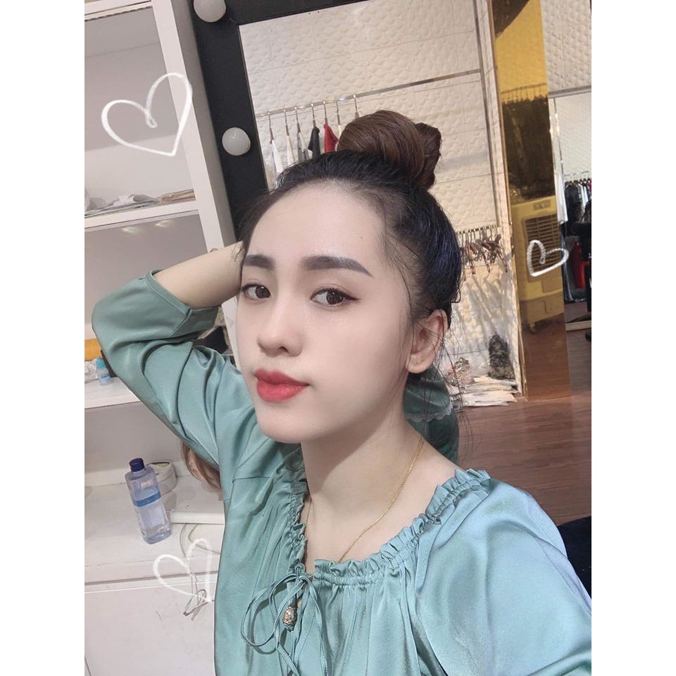 Bộ lụa cao cấp hãng xinh cổ tròn nhiều màu (Có hình thật)