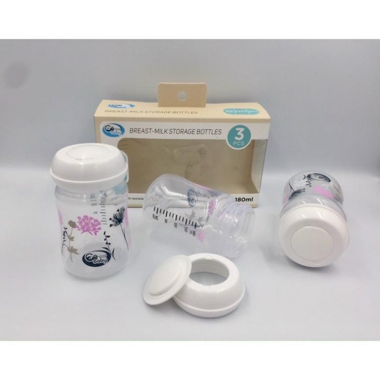 BÌNH TRỮ SỮA 🌟FREESHIP🌟 SET 3 Bình Trữ Sữa GB Baby