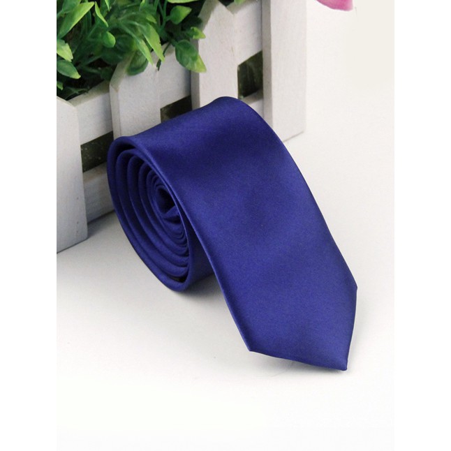 Cà vạt nam nữ bản nhỏ 5cm Hàn Quốc