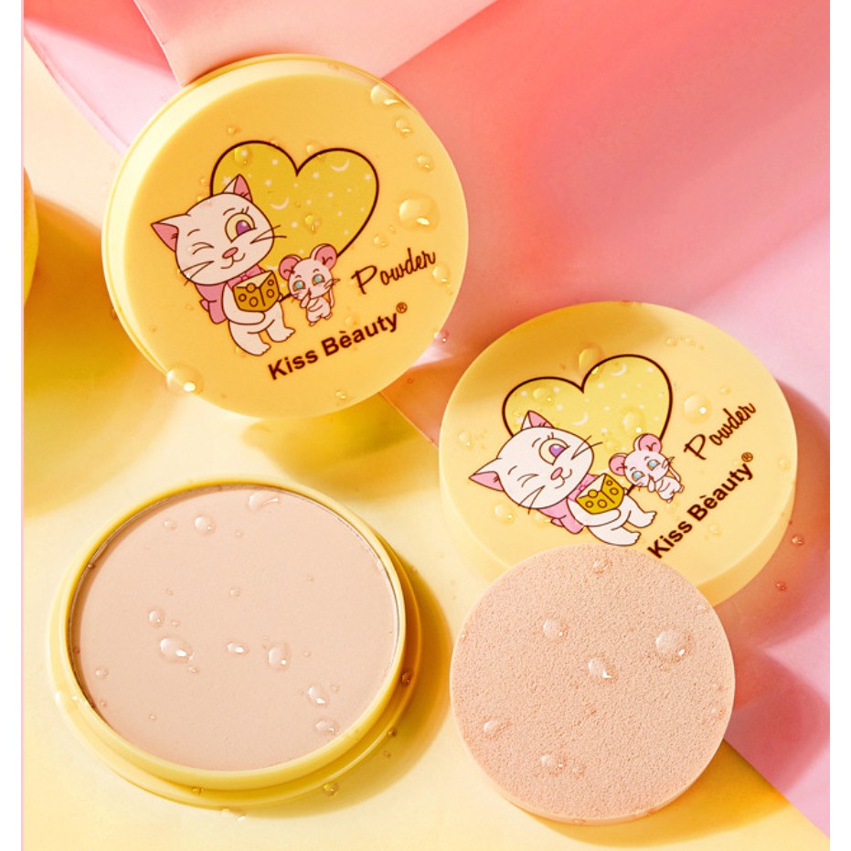 Phấn Nền MÈO PHÔ MAI 81440 Kiss Beauty Nội Địa Chính Hãng