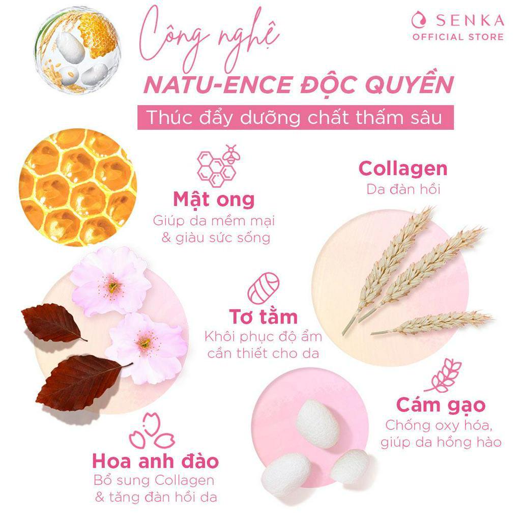 Bộ Dưỡng da trắng hồng-Ngăn lão hóa SENKA(PW Collagen+Lotion+ White Serum+Day Cream+Night Cream)