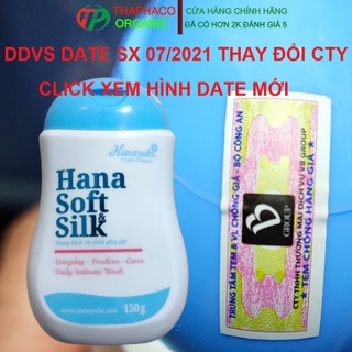 Hana Soft Silk Loại Chai 150gr Date 2023 Chính Hãng - Dung Dịch Vệ Sinh Hanayuki - Dung Dịch Vệ Sinh Phụ Nữ Hanayuki