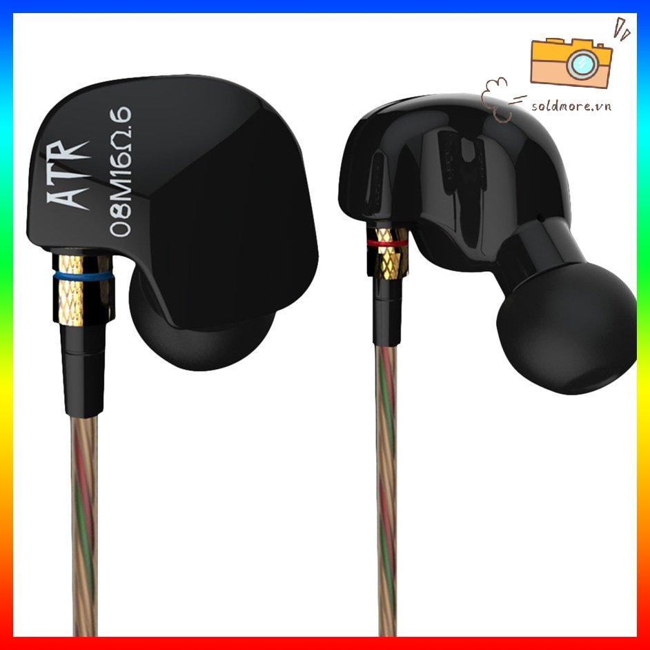 [SE] KZ HiFi Sport Headphones ATR Copper Driver In-Ear Earphones For Running