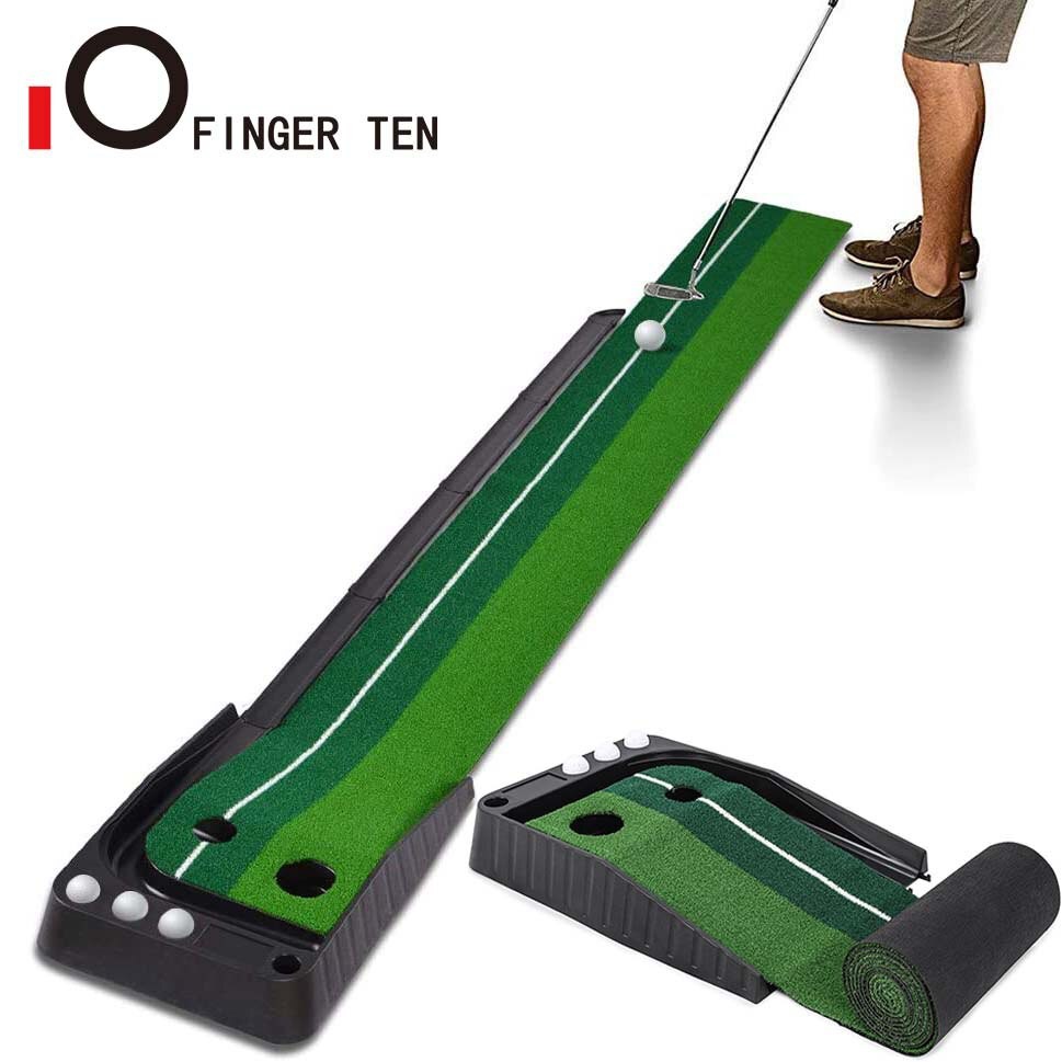 Thảm tập golf putting, dụng cụ hỗ trợ tập gạt bóng tại nhà