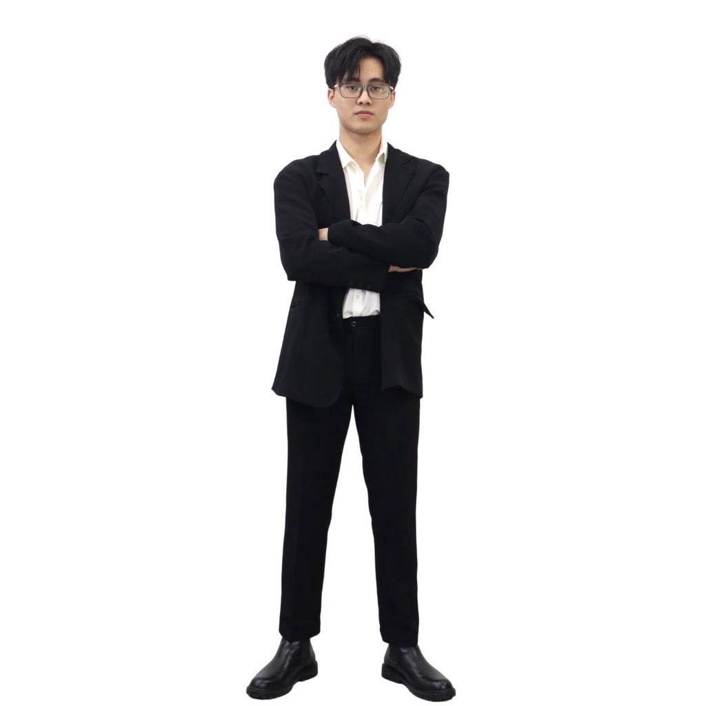 Áo Blazer Nam Dài Form Rộng, phong cách Hàn Quốc trẻ trung cá tính - JK0101