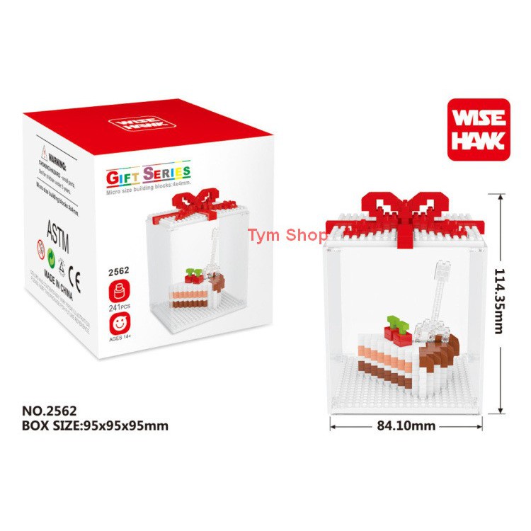 Xếp hình bánh kem sinh nhật  thỏ stella lou vịt donal gấu đồ chơi lắp ráp nanoblocks cho bé trai bé gái