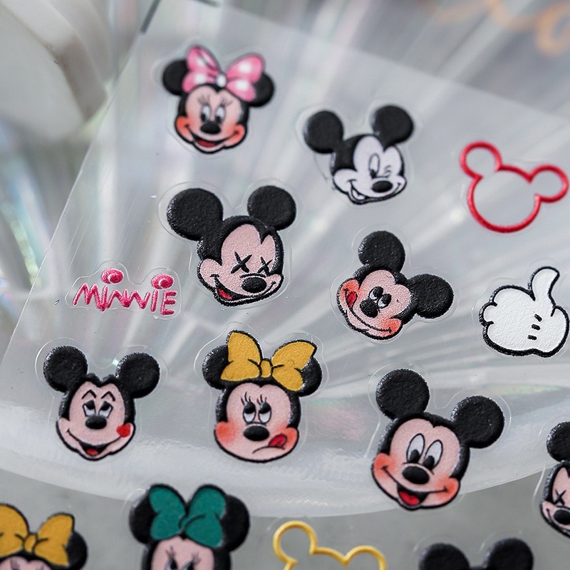 Album các mẫu sticker mickey new