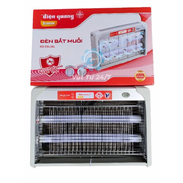 Đèn bắt muỗi Điện Quang ĐQ EML06L (380x65x250mm)