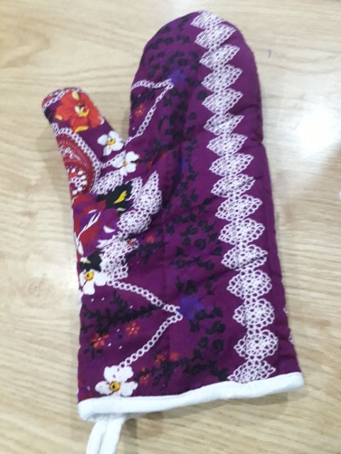 Bao tay vải chống nhiệt ⚡ HÀNG CAO CẤP ⚡1 cái  bao tay chống nhiệt lò nướng bền bỉ chịu được nhiệt độ với áp xuất cao