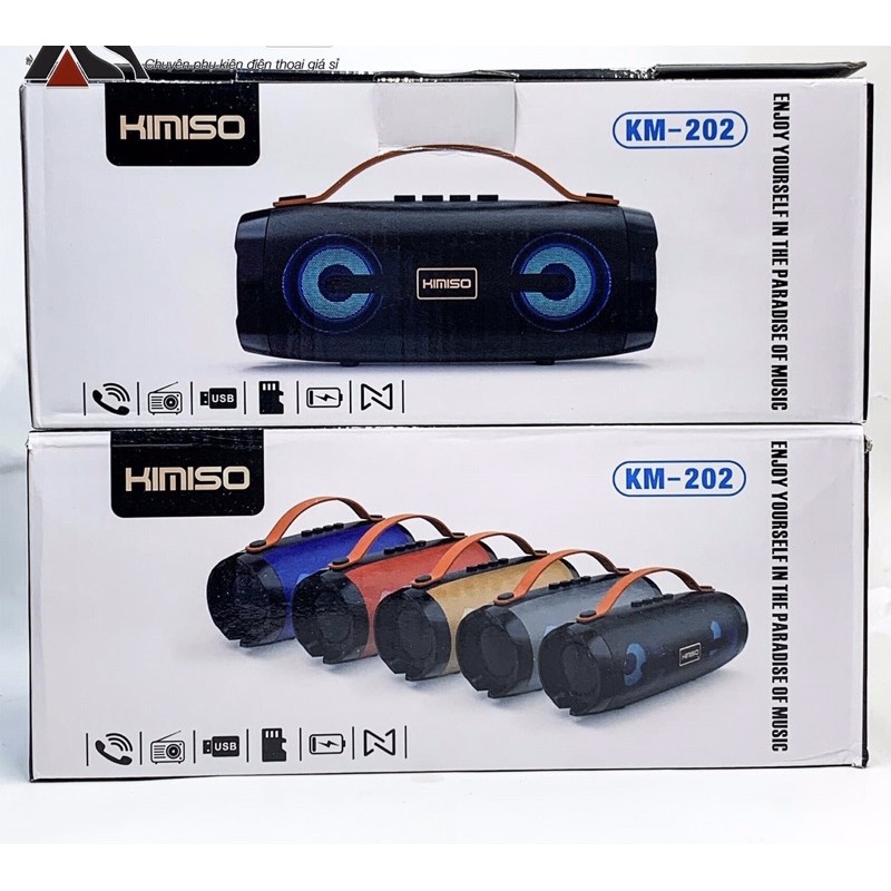 Loa Bluetooth Kimiso KM-202 chất lượng tốt âm cực hay
