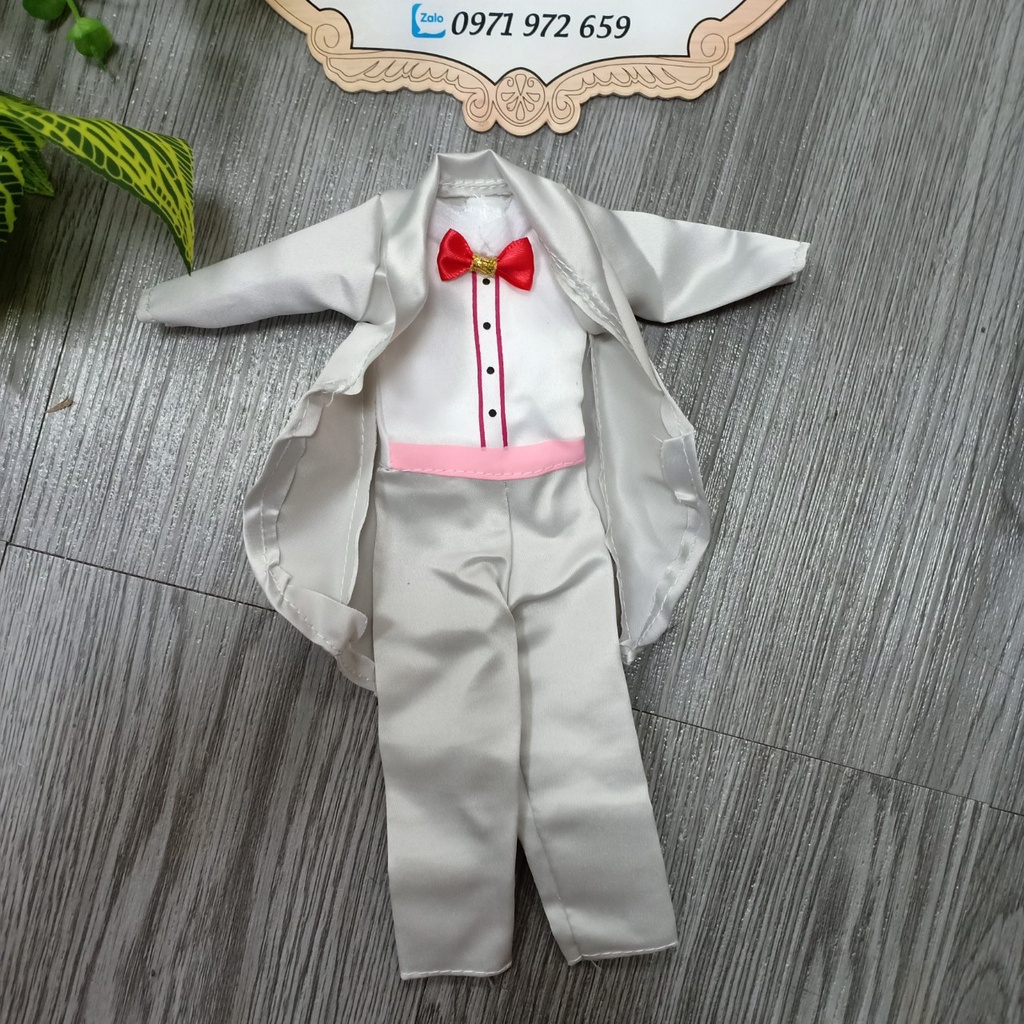 Các mẫu vest đẹp cho búp bê nam ken size 30cm,trang phục hoàng tử lịch lãm