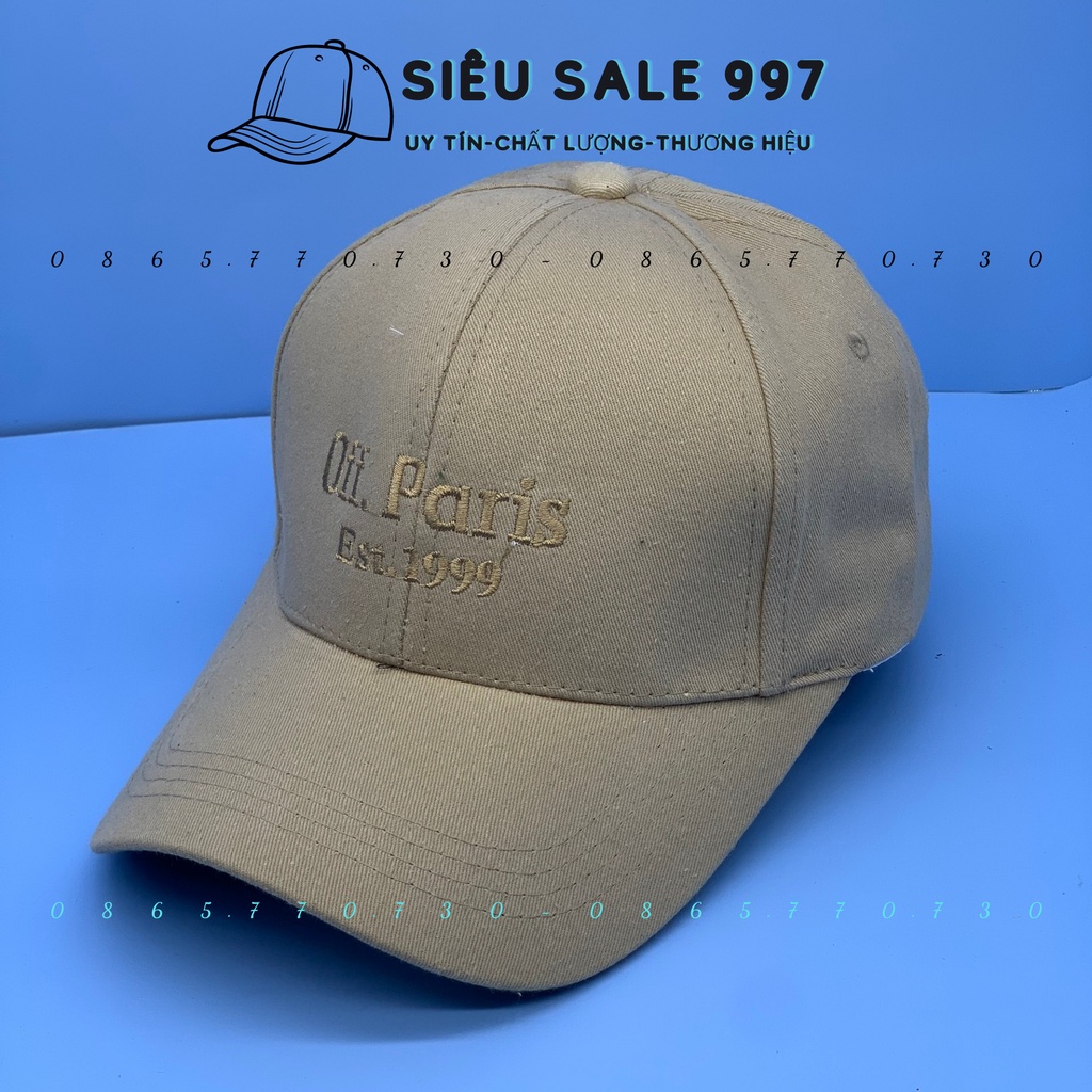 NÓN LƯỠI TRAI THÊU OFF PA RI 1999 MẪU MỚI HOT THỜI TRANG PHONG CÁCH