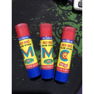 Keo Khô Mic Dán Giấy Thủ Công Học Tập (Vỉ 10 Lọ)