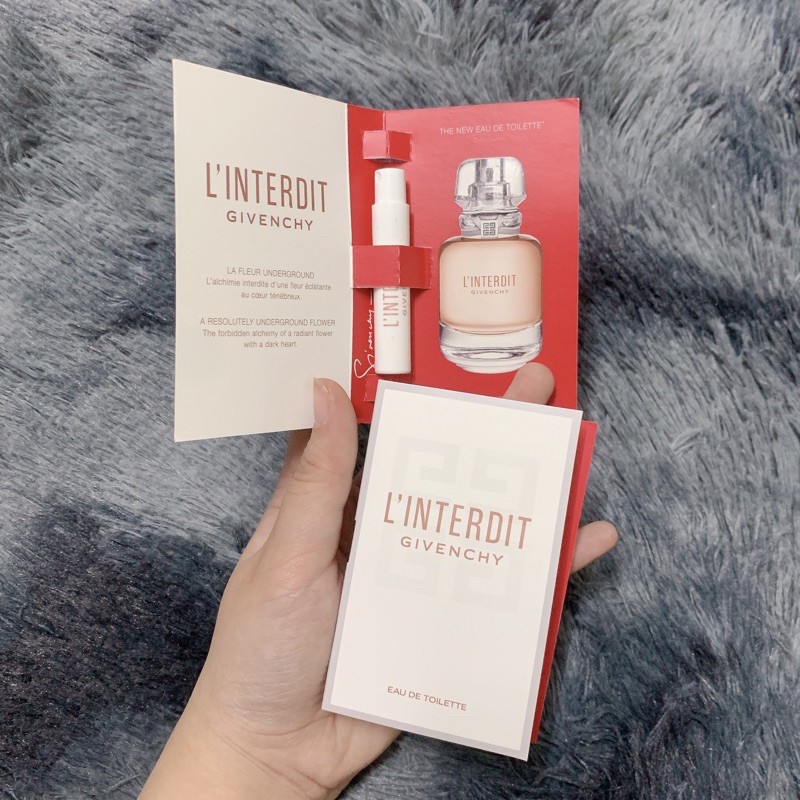 Mẫu thử nước hoa Givenchy L’interdit EDT 1ml