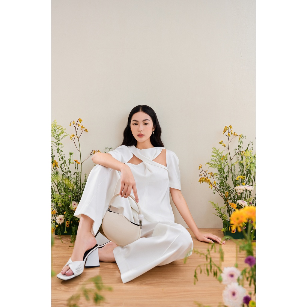 MadebyChloé - Áo xoắn ngực phom suông NICOLE TOP - Thiết kế cao cấp