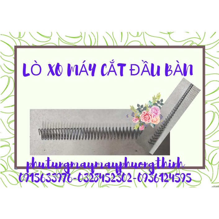 LÒ XO MÁY CẮT ĐẦU BÀN