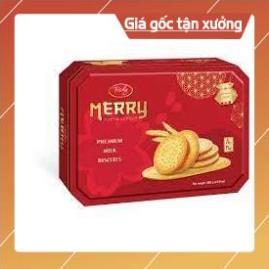 [ICLN9 giảm 5K cho đơn hàng 50k]  BÁNH QUY SỮA DỪA RICHY MERRY XANH COCONUT MILK BISCUITS 396G