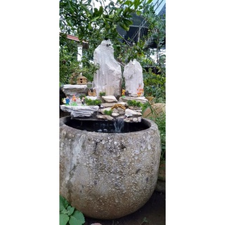 hòn non bộ có thác nước
